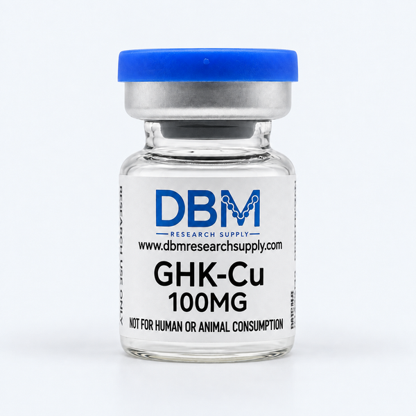 DBM Research Supply GHK-Cu 100mg, blue cap