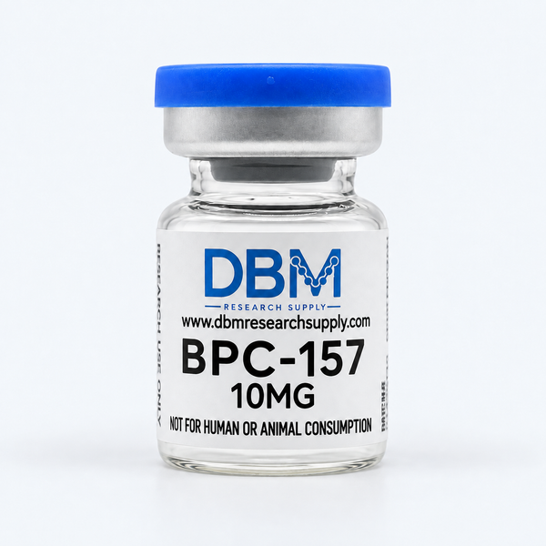 DBM Research Supply BPC-157 10mg, blue cap