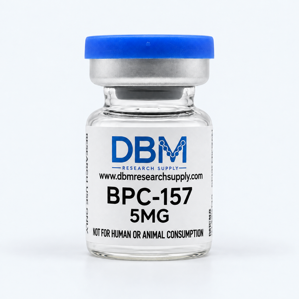DBM Research Supply BPC-157 5mg, blue cap
