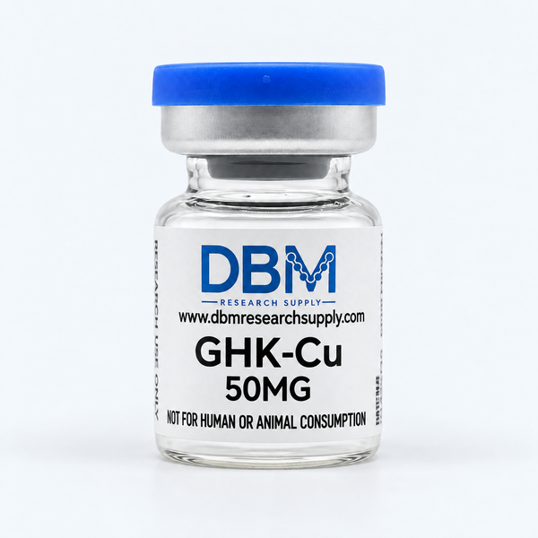DBM Research Supply GHK-Cu 50mg, blue cap