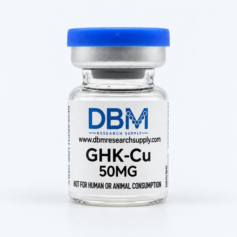 DBM Research Supply GHK-Cu 50mg, blue cap