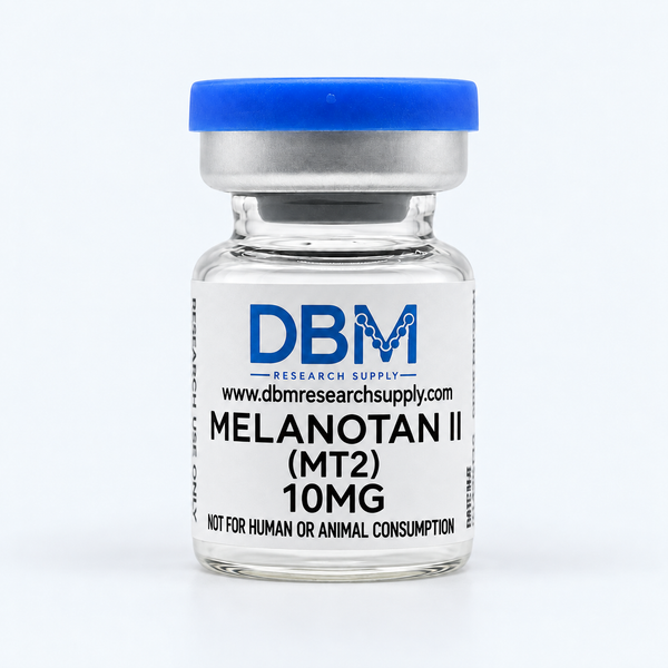 DBM Research Supply Melanotan II (MT2) 10mg, blue cap