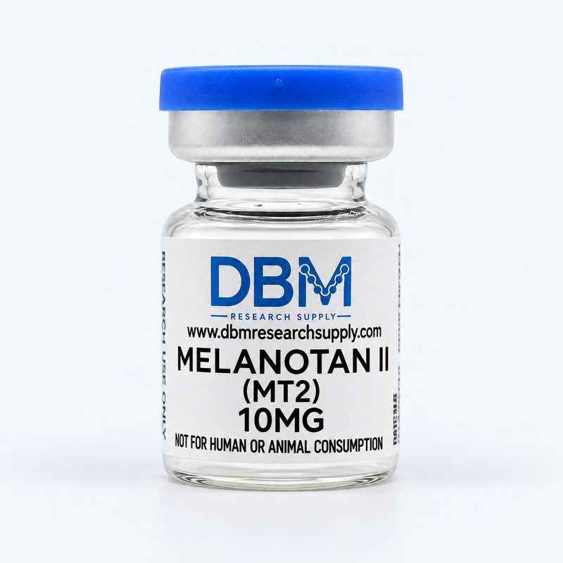 DBM Research Supply Melanotan II (MT2) 10mg, blue cap