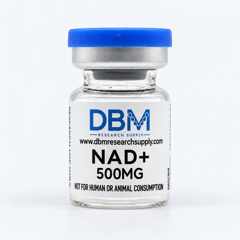 DBM Research Supply NAD+ 500mg, blue cap
