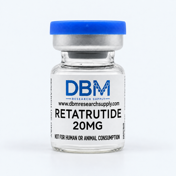 DBM Research Supply Retatrutide 20mg, blue cap