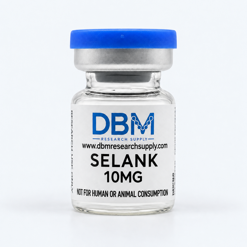 DBM Research Supply Selank 10mg, blue cap