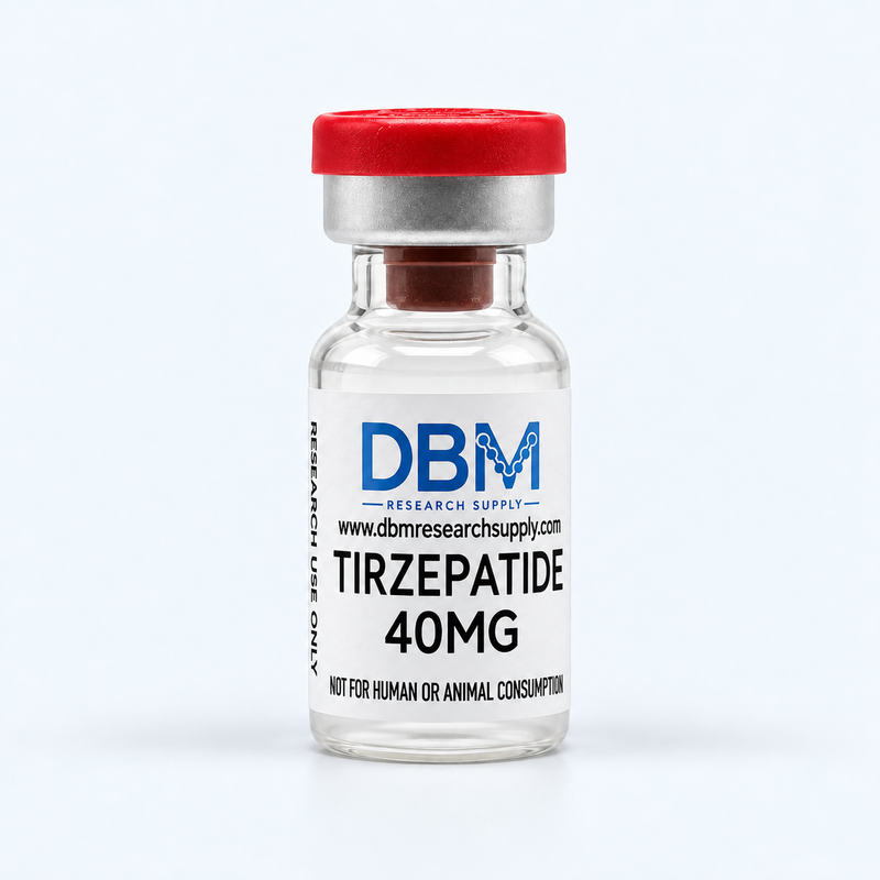 DBM Research Supply Tirzepatide 40mg, red cap